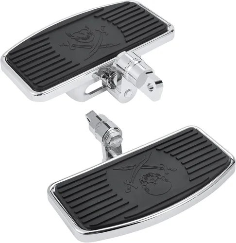 Estribos ajustables para motocicleta Pedales, Estriberas delanteras para pasajero Compatibles con Harley Sportster 883 1200 Dyna Fat Bob (Estribo