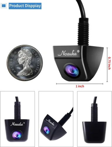 Vista 6 de Cámara de visión nocturna impermeable IP68 de 170 grados de visión trasera para coche, cámara de marcha atrás, color universal, CMOS, chip de imagen