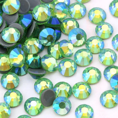 Vista 18 de Hot Fix - Diamantes de imitación de cristal con parte trasera plana, gemas de 0.189 in (20 ss, 1440 piezas, zafiro)