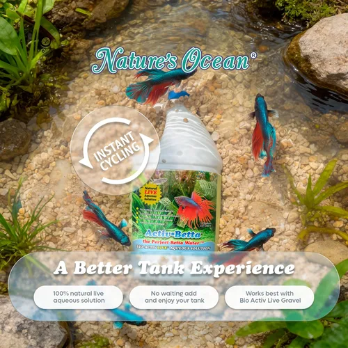 Vista 7 de Activ Betta Bio-Activ Solución acuosa viva – 1 galón – Ciclismo instantáneo de acuarios, fórmula desnitrificante y oligoelementos para tanques