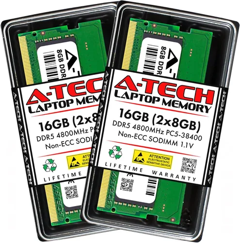 Vista 11 de A-Tech 8 GB de RAM compatible con Acer Nitro 5 Gaming Laptop DDR5 4800MHz PC5-38400 SODIMM 1.1V 262-Pin No ECC Actualización de memoria SO-DIMM