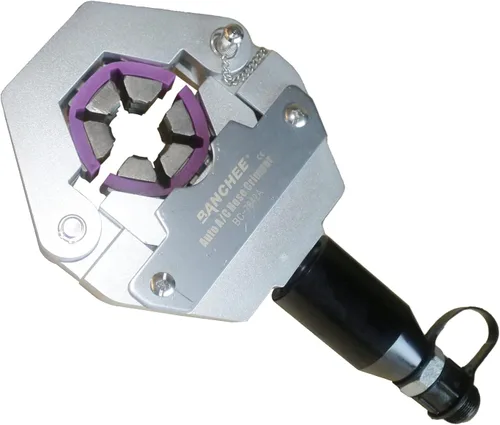 Vista 3 de BANCHEE Herramienta de prensado de manguera hidráulica Herramienta de crimpado de CA para accesorios de manguera de púas y cuentas, reparación