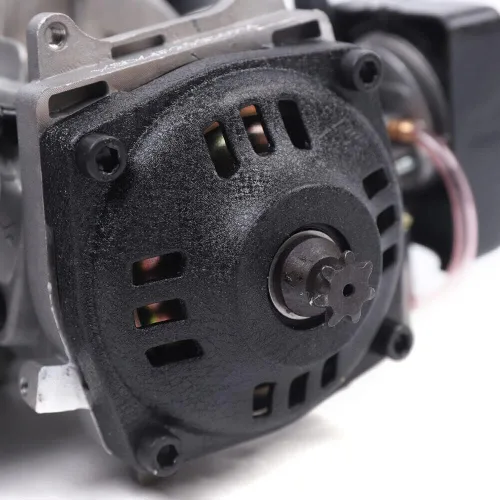 Vista 8 de Motor de 2 tiempos 49CC Racing Motor completo Motor de arranque motorizado Kit de motor de bicicleta para bicicleta de bolsillo, Mini Dirt Bike ATV