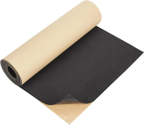 Vista 9 de BENECREAT Rollo de espuma EVA autoadhesivo de 0.039 in de grosor, hoja acolchada de espuma de 78.7 x 11.8 pulgadas para proteger muebles, relleno