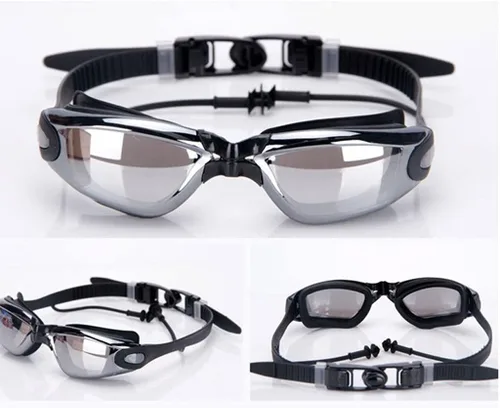 Vista 3 de Professional Swimming Goggles Glasses for Men Women Silicone Adult Pool Optical Waterproof Swim Eyewear