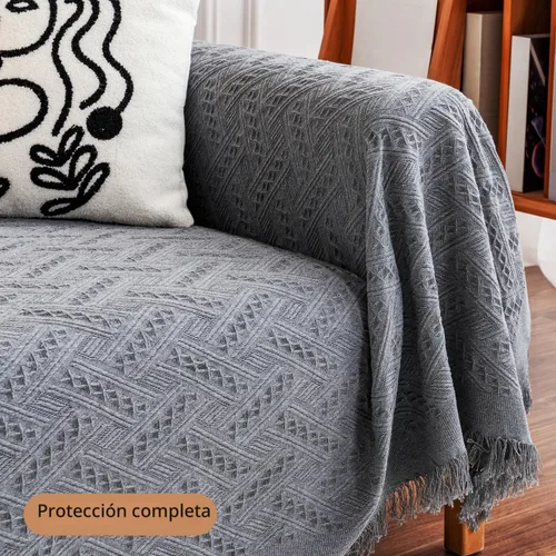 Vista 4 de Deep Dream Fundas para sofá modular, 2 piezas, fundas de sofá seccional, fundas de sofá en forma de L, funda de sofá para sofá seccional