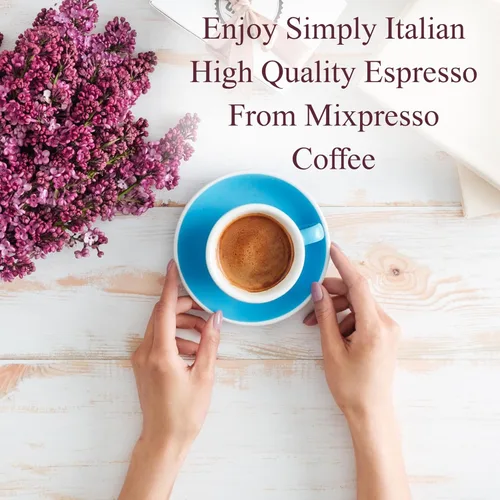 Vista 9 de Mixpresso Classe Coffee Espresso Cápsulas compatibles con cafeteras originales Nespresso, cápsulas de café de una sola taza 100% de Italia, tostado