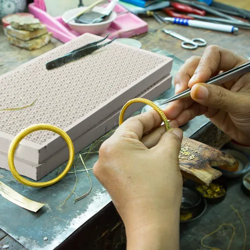 Vista 6 de Zonon 2 piezas de tableros de soldadura de cerámica de nido de abeja para soldar, panel de panal de abeja, herramientas de fabricación de bloques