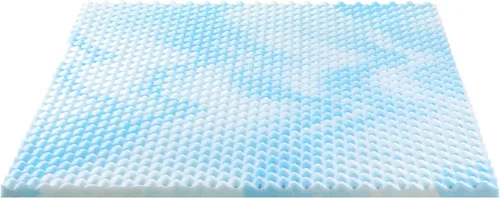 Vista 13 de ZINUS Cubrecolchón de espuma viscoelástica de gel refrescante en espiral de 1.5 pulgadas, embalaje WonderBox más pequeño y más conveniente