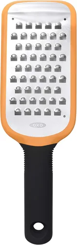 OXO Good Grips - Rallador grueso grabado, color naranja