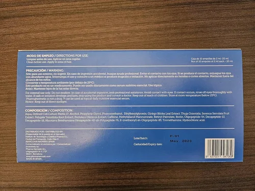 Vista 6 de Pharma Hermetic Phials (SP55) + Champú Anti Caída de Cabello – Sin sulfato estimula el crecimiento del cabello, densidad del cabello, fortalece