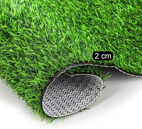 Vista 4 de Fasmov Paquete de 4 almohadillas de césped artificial para orina de conejillo de indias, 15.7 x 23.6 pulgadas, alfombra de césped artificial