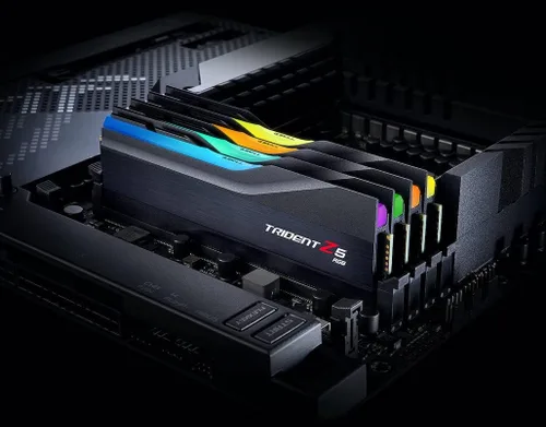 Vista 2 de G.SKILL Trident Z5 RGB Series DDR5 RAM (Intel XMP 3.0 y AMD Expo) 32 GB (2 x 16 GB) 6000MT/s CL36-36-36-96 1.35V Memoria de computadora