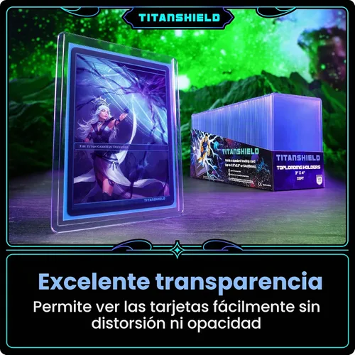 Vista 6 de TitanShield Fundas Protectoras Toploaders de Carga Superior Sin Costuras de Calidad Platinum de 3"x4" para Tarjetas Coleccionables Compatibles