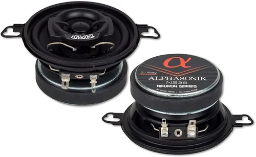 Vista 8 de Alphasonik 1 Par de NS1T Serie Neuron de 1" (240 Vatios Máx para el Par) 120 Vatios Máx por Tweeter Altavoz de Audio para Automóvil con Cúpula