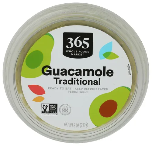 Whole Foods Market Guacamole, tradicional, 8 onzas