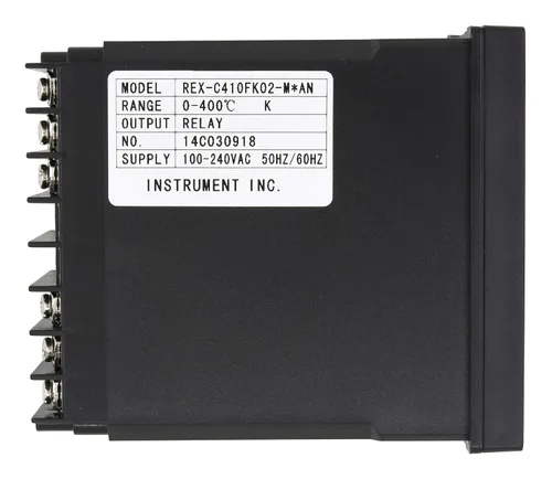Vista 4 de REX-C410 96x48 AC 100-240V termopar RTD entrada digital PID controlador de temperatura (salida de relé 1 alarma)
