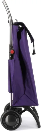 Vista 2 de Rolser I-Max MF - Carrito de compras plegable de 2 ruedas, color morado