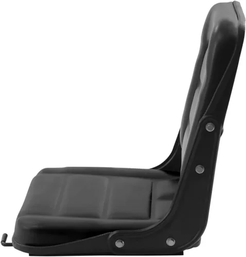 Vista 3 de Asiento universal para carretilla elevadora con pista deslizante, asiento de suspensión de tractor ajustable en altura de posición, asiento
