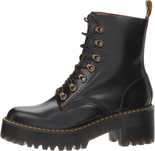 Vista 8 de dr martens para mujer Leona 7corbata maletero