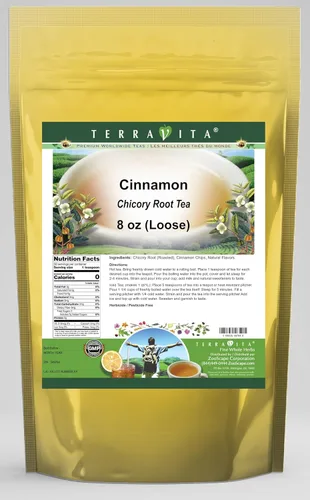 Té de raíz de achicoria y canela (suelto) (8 oz, ZIN: 549764)
