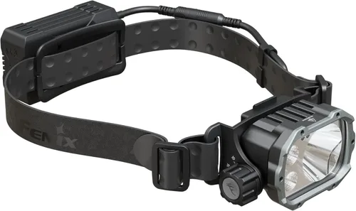 Vista 2 de Fenix HP35R - Linterna frontal recargable USB-C de 4000 lúmenes, con foco, reflector y luz roja para búsqueda y rescate, uso al aire libre