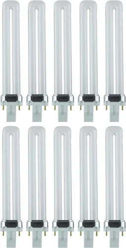 Vista 7 de Sunlite PL13/SP27K Foco compacto fluorescente de 2 pines para insertar de 13 watts, 2700K Color, PL13/SP50K/10PK, 13watts