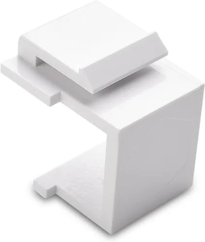Vista 4 de Cable Matters Paquete de 20 insertos en blanco Keystone Jack en blanco