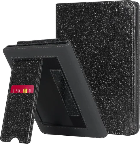 Vista 30 de CoBak Funda inteligente para Kindle Paperwhite de 6.8" de 11ª generación 2021 con función de encendido automático, ligera, delgada, de piel **Salvia