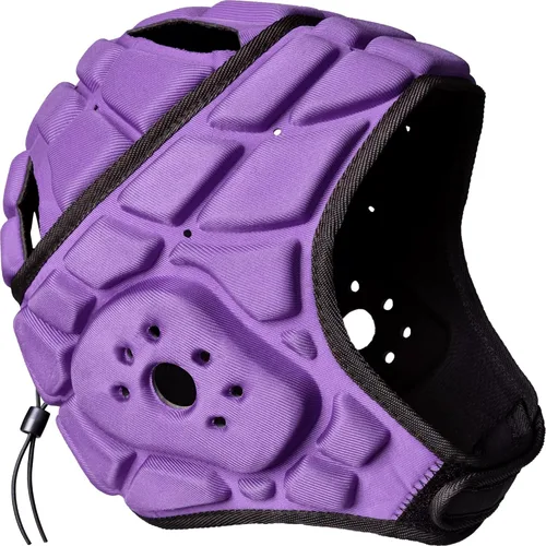 Vista 14 de COOLOMG Casco de Carcasa Suave para Flag Football Casco de Rugby 7v7 Gorra Scrum Protector de Cabeza Acolchado para Fútbol Ajustable para Jóvenes