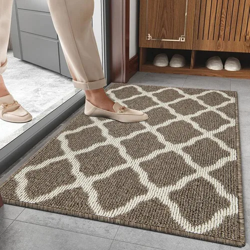 Vista 17 de SHACOS Alfombras de pasillo de entrada de 2 x 5 pies, alfombra lavable con parte trasera de goma antideslizante, alfombras de cocina atrapa suciedad