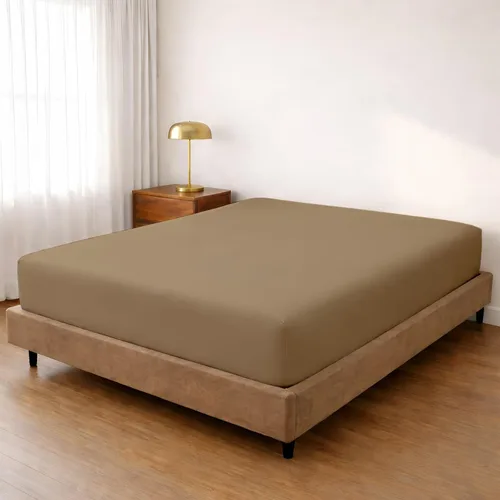 Vista 23 de MyGiza Sheets Sábana Bajera Ajustable con Bolsillo Profundo de 18 Pulgadas, 100% Algodón Egipcio Giza, Borgoña