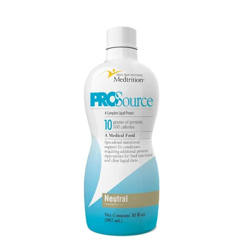 Vista 3 de Medtrition Péptidos de colágeno líquido tipo I y III – 0.35 oz de proteína por 1 onza – ProSource Proteína Líquida – Neutral – 30 onzas líquidas