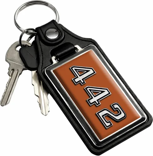 Vista 51 de Brotherhood Car Key Chain for Cutlass - Classic Models Keychain for Men and Women Gift Key Ring