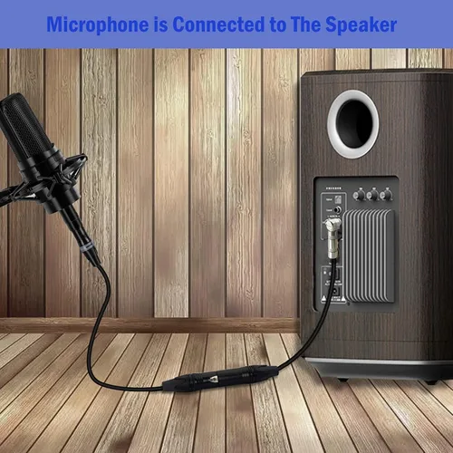 Vista 6 de PNGKNYOCN Cable de 1/4 a XLR de 90 grados en ángulo recto de 0.250 in TRS macho a conector XLR hembra Cable de micrófono estéreo de audio