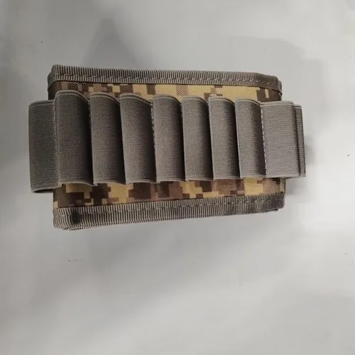 Vista 6 de Profesional Funda de Cintura de Nylon Impermeable para Cartuchos de Escopeta de 30 Rondas, Ajustable, Bandolera para Hombro, Funda para Munición