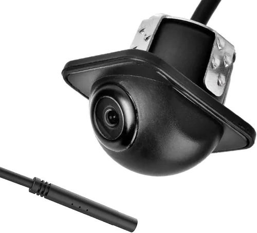 Vista 15 de Goodsby Cámara HD de respaldo para visión trasera, placa de matrícula de visión nocturna, impermeable, compatible con radio de coche Sony XAV-AX150