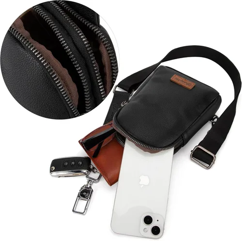 Vista 7 de Wrangler Crossbody Sling Bag for Women with Strap