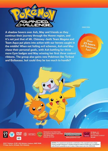 Vista 2 de Pokemon Advanced Challenge Complete Collection DVD