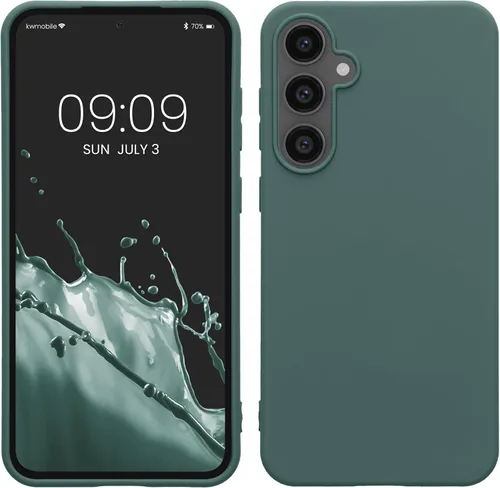Vista 192 de kwmobile Funda compatible con Samsung Galaxy S23 - Funda protectora de silicona TPU suave y delgada - Piedra antigua