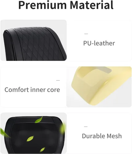 Vista 9 de Masajeador de cuello y espalda con calor, masajeadores eléctricos para cuello y espalda, almohada de masaje 3D para espalda, cuello, hombros, alivio