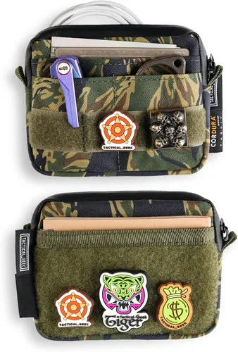 Vista 9 de TACTICAL_GEEK Organizador de almacenamiento A3 EDC de nailon, multifuncional, pequeño bolsillo para herramientas, bolsa de almacenamiento multiusos