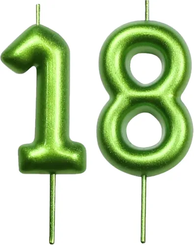 Vista 156 de DERVENTA Vela con números de 2.36 pulgadas, decoración perfecta para cumpleaños, brunch, postre, pastel, 1 pieza (número 0 rosa)