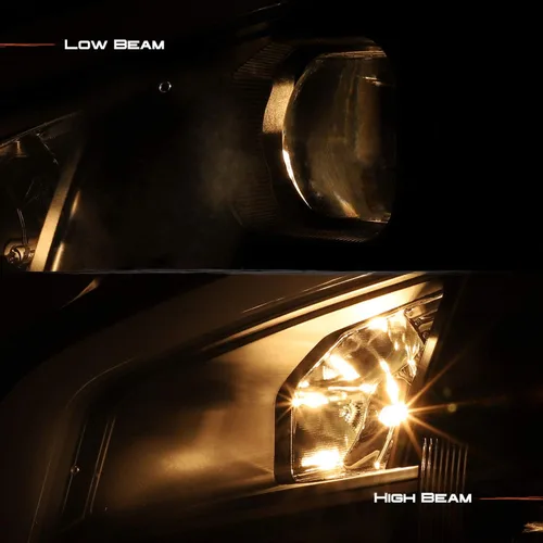 Vista 7 de AKKON - Compatible con faros delanteros de proyector de tubo de luz LED DRL Nissan Maxima 2009-2014 - Carcasa negra