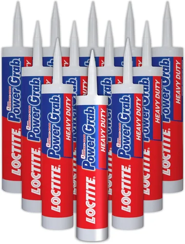 Vista 11 de Loctite Power Grab Express Adhesivo de Construcción para Trabajo Pesado, cartucho de 9 fl oz, 1 paquete - Pegamento de construcción versátil