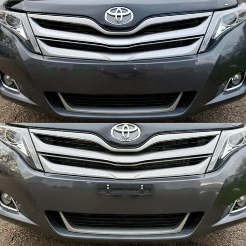 Vista 5 de Kit de soporte para matrícula delantera con adaptador de montaje para parachoques, kit de soporte para Toyota (todos los modelos) Descuento por