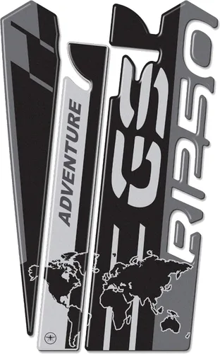 Vista 2 de labelbike - Adhesivo 3D protector de tanque de motocicleta compatible con BMW R 1250 GS Adventure 2019-2022