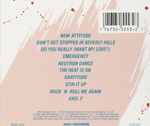 Vista 2 de Beverly Hills Cop Music From The Motion Picture Soundtrack