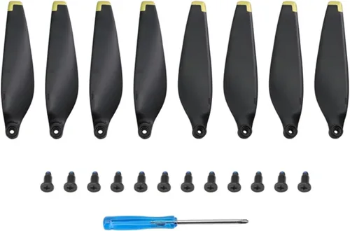 Vista 10 de SeiZed Hélices para DJI Mini 3 Drone Hélices de repuesto más silenciosas, de mayor eficiencia aerodinámica, potentes accesorios para drones