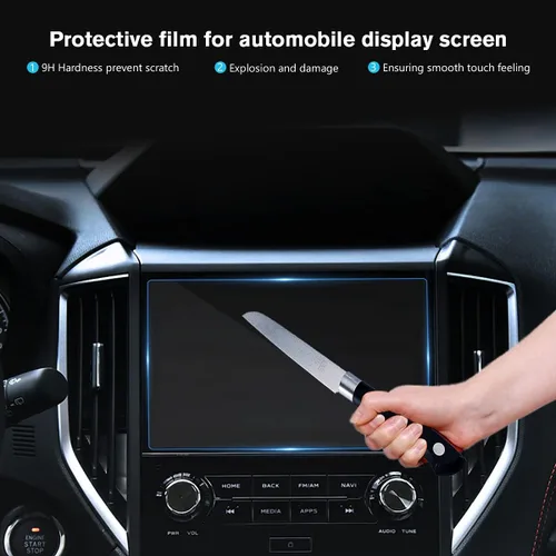 Vista 5 de INTGET Protector de pantalla de navegación para Subaru Impreza Crosstrek Forester Ascent Accesorios 2019 2020 2021 2022 2023 Pantalla táctil central